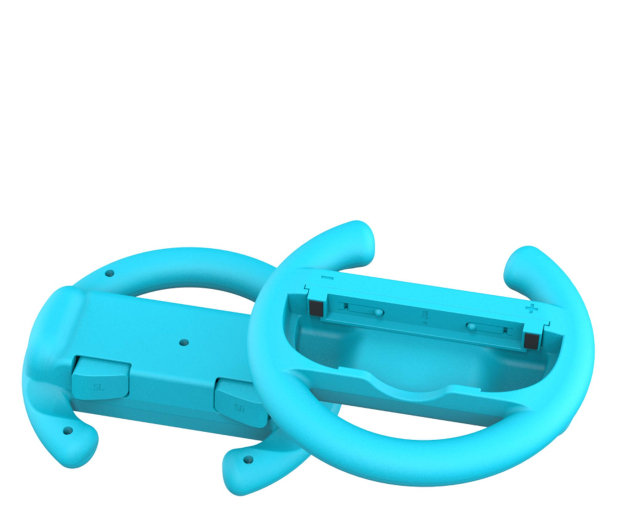YAXO Uchwyt do Joy-Con WHEELS SET do NS/NS2 Inferno Orange&Hydro - 1354246 - zdjęcie 2